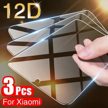 3 Бр. Пълно покритие От Закалено стъкло За Xiaomi Mi 9 SE Защитно фолио За екрана Xiaomi Mi 9 9T 8 10 Lite A2 A1 Pocophone F1 MAX 3 2 Стъкло