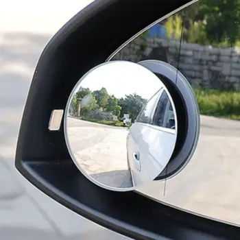 6ШТ 360 Градуса За мъртвата зона на Огледалото Без Рамки Регулируема с 2 Страни Широкоугольное Външно Автомобилно Куполна Огледало за Обратно виждане Паркинг