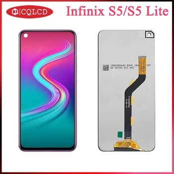 Infinix S5 S5 Lite X652 X652B X652C LCD Сензорен Дисплей Дигитайзер В Събирането на Замяна