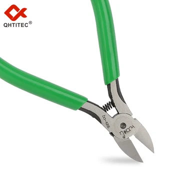 QHTITEC Ba6205 Електронни Диагонални Клещи За Ръчен Инструмент за Пластмасови Ръчни Ножица Ножици За Рязане на Метал Инструмент Универсален