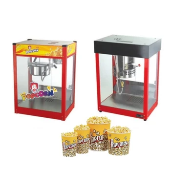 Автоматична евтина поп-царевица високо качество на lpg газова машина за приготвяне на бутер popcorn maker отопление на 12v търговска попър малък