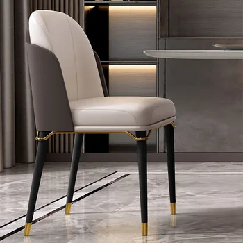 Висококачествен постмодернистский лесен луксозен стол модерен просто домашен кът стол Отдел 