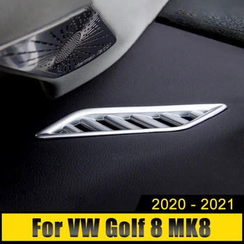 За Volkswagen VW Golf 8 MK8 2020 2021 2022 ABS Автомобили, Централна Конзола Климатик отдушник Капачка Апликации, Декорации и Аксесоари