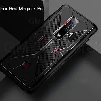 За ZTE nubia Red Magic Pro 7 Мек Силикон устойчив на удари Калъф За телефон Red Magic 7 Сверхпрочный Защитен Калъф За Red Magic7 Pro