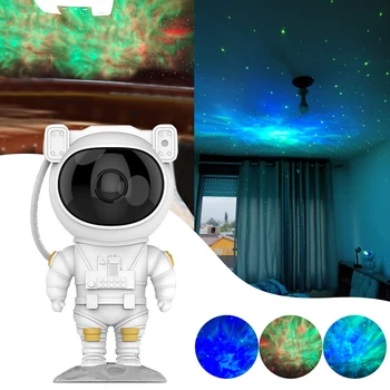Колата Е Звездното Небе На Тавана Лампа На Звездното Небе Нощно Астронавт Лампа Галактика Звезда Проектор За Домашно Стая Спалня Декоративна