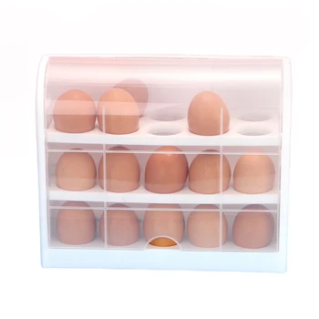 Контейнер на тавата яйца хладилник с голям капацитет кутии Стоаге яйца контейнер на тавата яйца за кухни