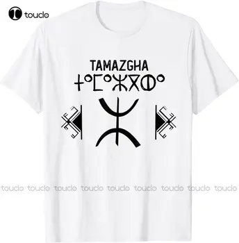 Нов Tamazgha Imazighen Tifinagh Kabyle Култура Подарък За Amazigh Тениска Мъжка Риза Градинска Тениска Открийте Популярни Ретро Gd Хип-Хоп