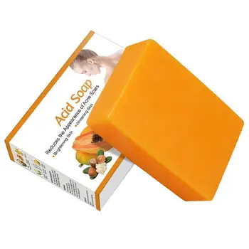 Осветляющее сапун от папая Осветляющее сапун за лечение на хиперпигментация идеален за почистване на защита на възстановяване