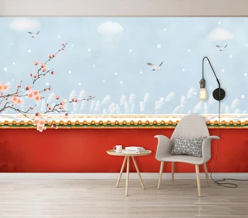 Потребителски тапети семпло обзавеждане спални хол рисувани стенни