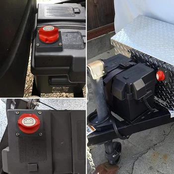 Прекъсвач за Изключване на Батерията 12-48 Централен Изолатор Изключен (On/Off), за Морски Лодки на Автомобила Камион Кемпера RV Ремаркето на Двигателя