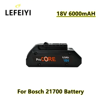 Сменяеми батерии за електрически инструменти В 18 6000 mah Литиево-Йонна батерия за Bosch GSR18-Li, BAT609, BAT618, BAT609G, BAT618G, 17618, 37618, DGSH181